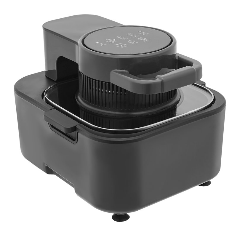 110V 1350W 9L/2.38 Gal Air Fryer With Temp & Timer Control 194-392 ? Adjustable