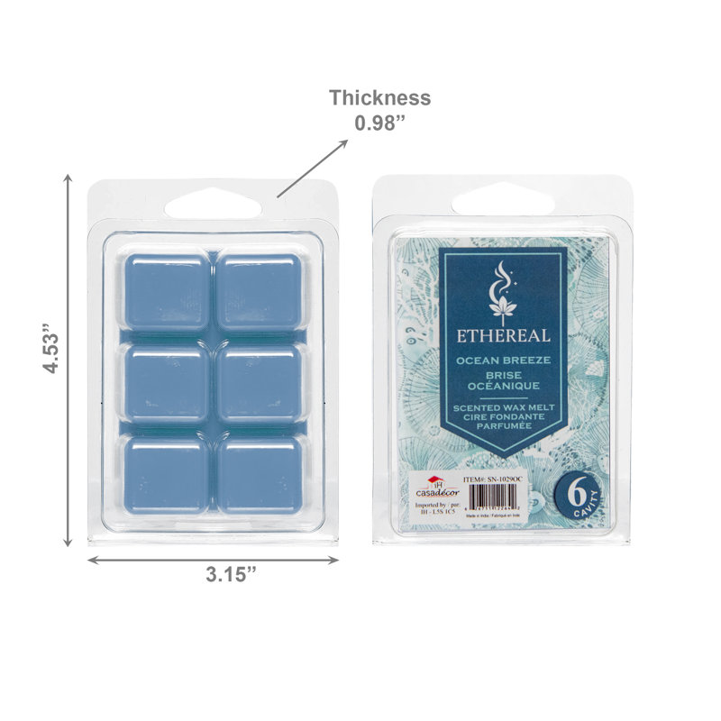 Ensemble de 6 cubes en fonte Haight Ethereal