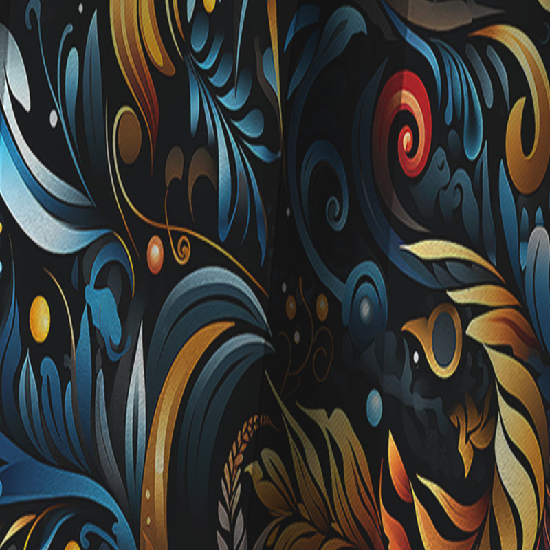 Motif bohémien tribal bohème Boho Tribal II, L 52 po x L 84 po