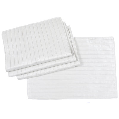 Polyester Striped Rectangle Placemat