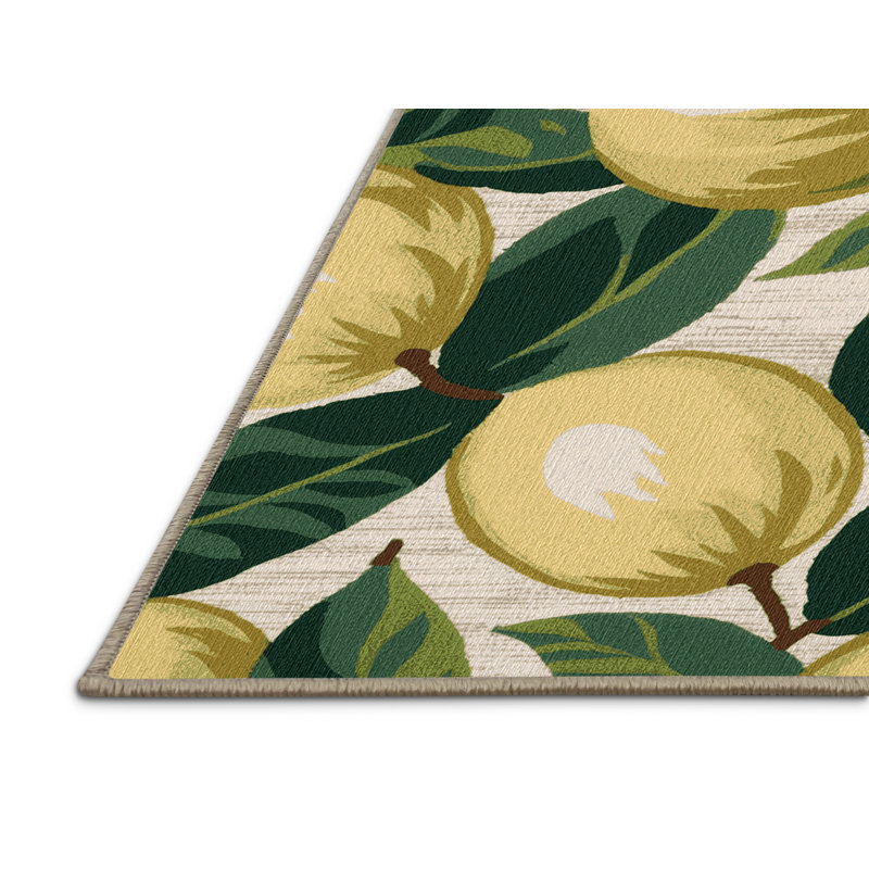  Tapis lavable Feijoa, Carré 7 pi