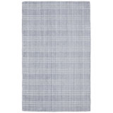 Highview Hand Woven Polyester Striped Area Rug in Gray