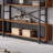 Industrial Style Display Rack Bookshelf