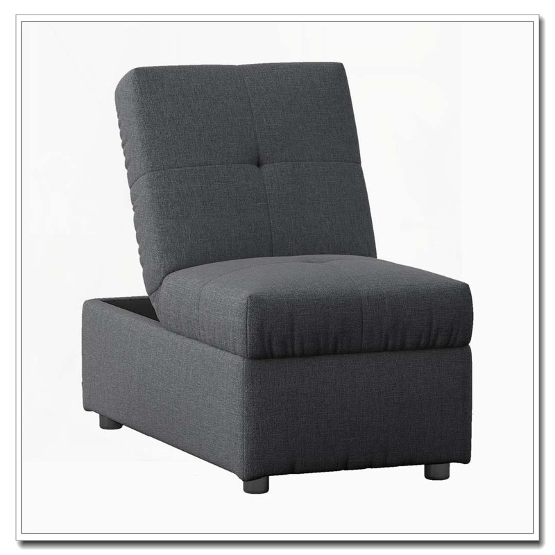 Repose-pieds convertible avec chaise et rangement