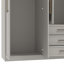 Cleverton 6 Door 3 Drawer Wardrobe with Mirror-121039468