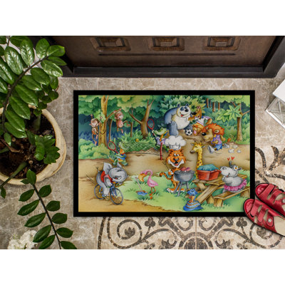 Animals Outdoor Doormat