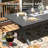 7 Pieces Outdoor Dining Set With Rectangular Dining Table And 6 Chairs-1680824647-1680824640-1680824652
