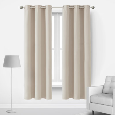 Lompoc Room Darkening Grommet Curtain Panels