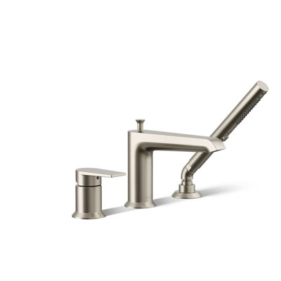 Hint Single-Handle Deck-Mount Bath Faucet With Handshower