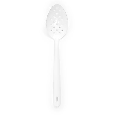 Crow Canyon Enamelware Pacifica Large Slotted Spoon