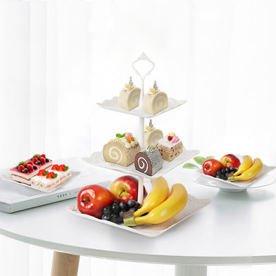 Présentoir à dessert à 3 niveaux