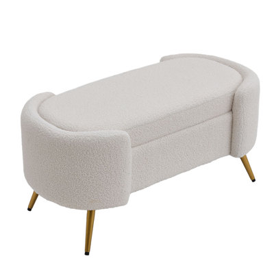 Velvet Upholstered Bench