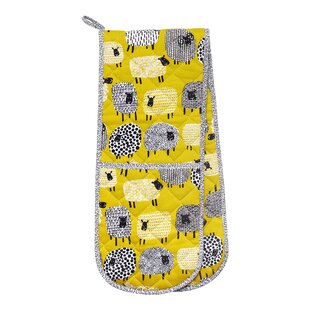 Ulster Weavers Dotty Sheep No Pattern And Not Solid Colour 100% Cotton Oven Glove(s) Only