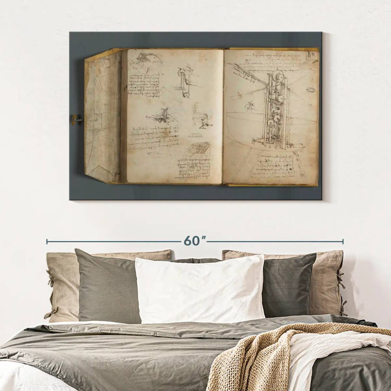 Kerner Manuscript B 1485 To 1488, 34" H x 51" W