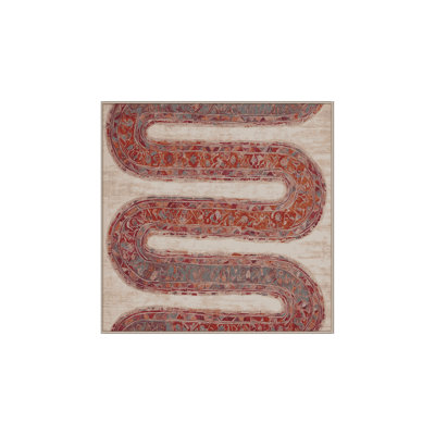 Machine Washable Brown Area Rug