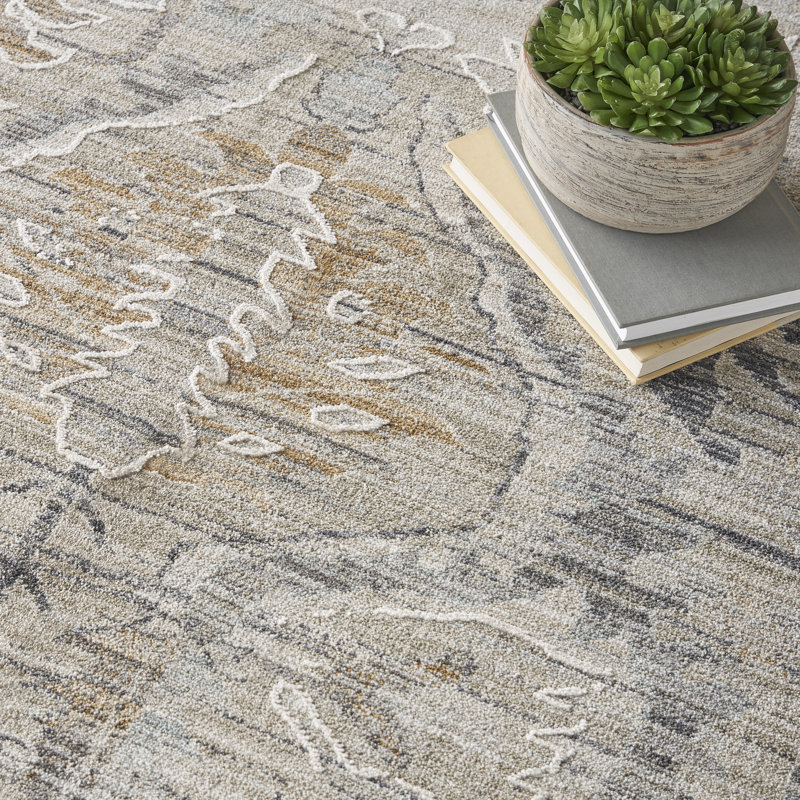 Bennefield Oriental Area Rug, Round 239cm