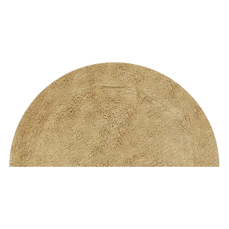 Candeloro Slice Bath Rug 17"x30", Beige