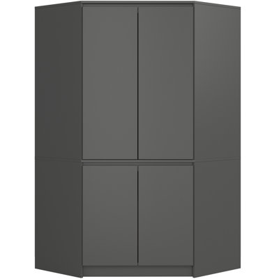 Sira 4 Door Manufactured Wood Wardrobe