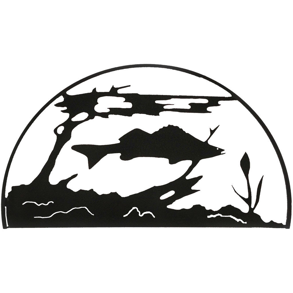 Amdi Handmade Rustic Landscape & Nature Wall Decor on Metal Millwood Pines 