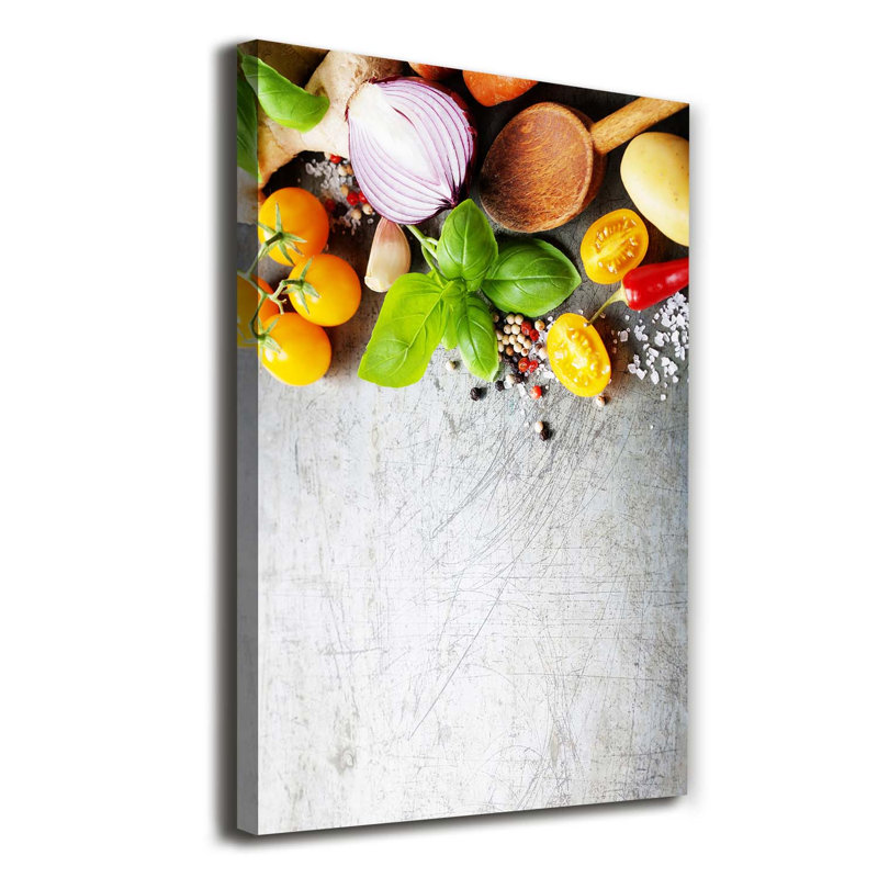 Vegetables - Wrapped Canvas Print
