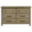 Commode 6 tiroirs Rustic-Modern