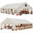 10' x 20' Heavy-Duty Party Tent, Outdoor Canopy & Waterproof Event Shelter with Removable Sidewalls-126556060