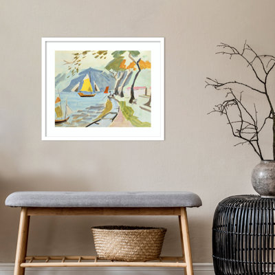 «Macau Shoreline», reproduction encadrée sur papier par Anne Durham