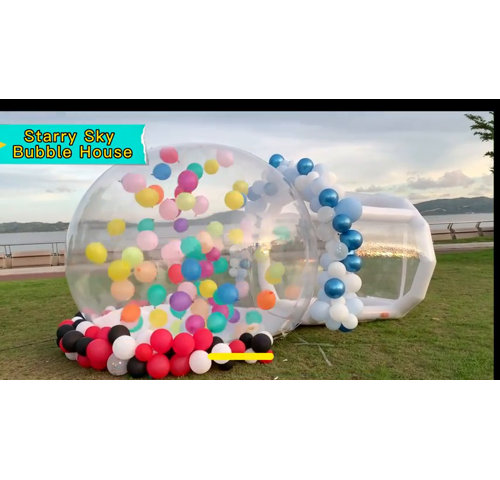Connsann 10FT Commercial Grade Bubble Balloon House Bubble Tent