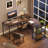 Nedyo 95.2" W Reversible L-Shaped Computer Desk with Shelves-18074277