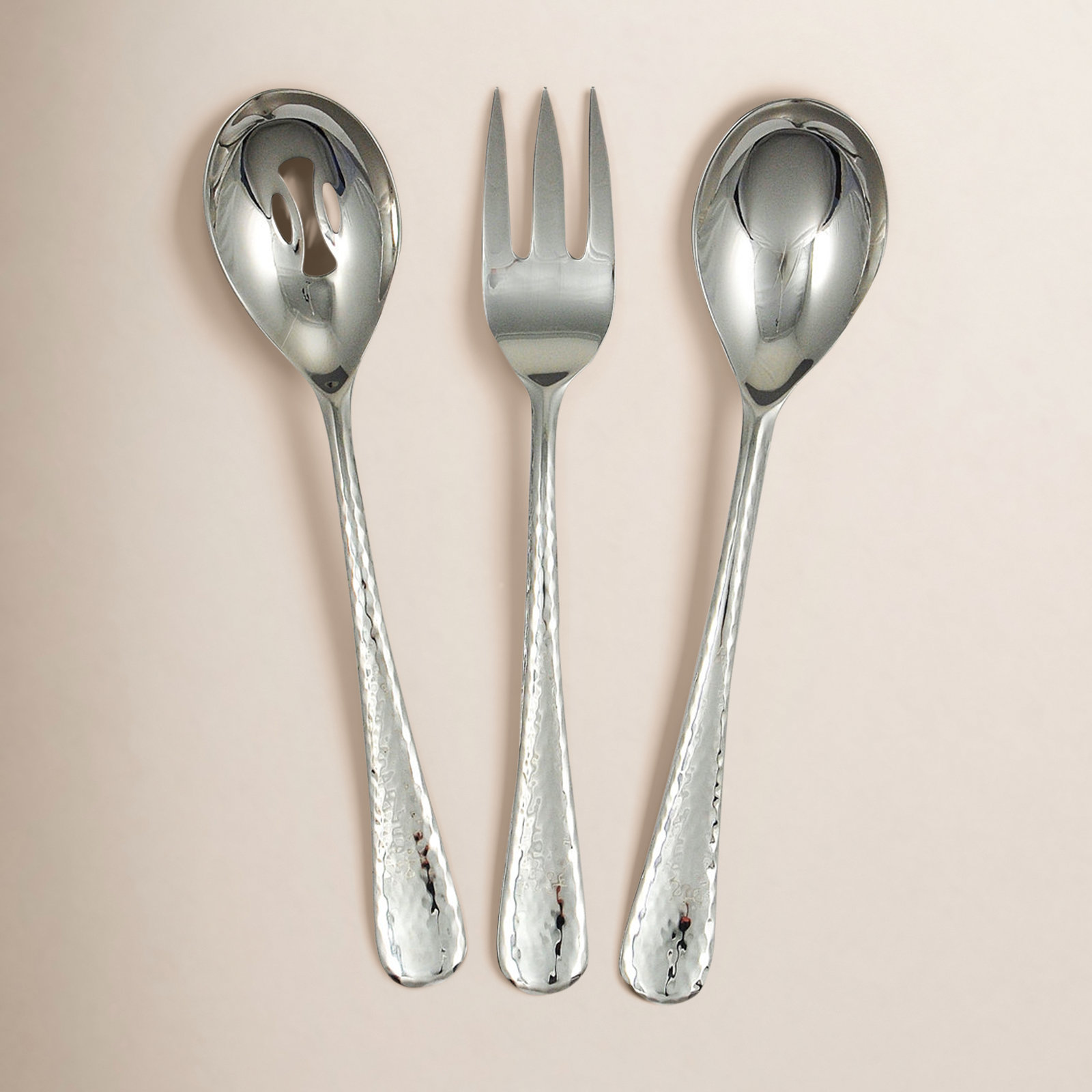 Fitz 3 Piece Stainless Steel Hostess Set