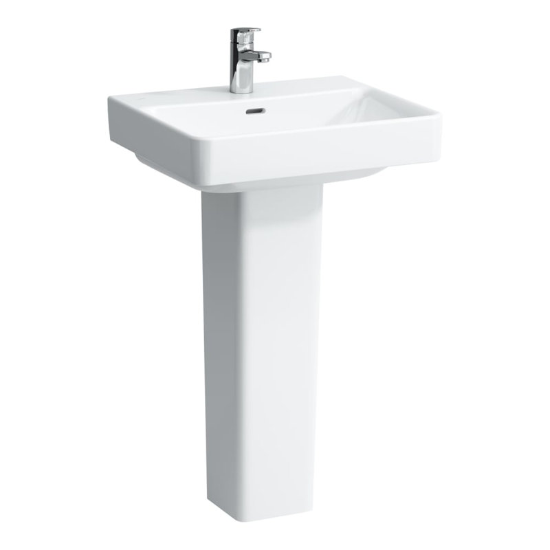 Laufen PRO S 21.65'' L Bathroom Sink, 3 Hole