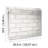 District Brick White Self Adhesive Wallpaper