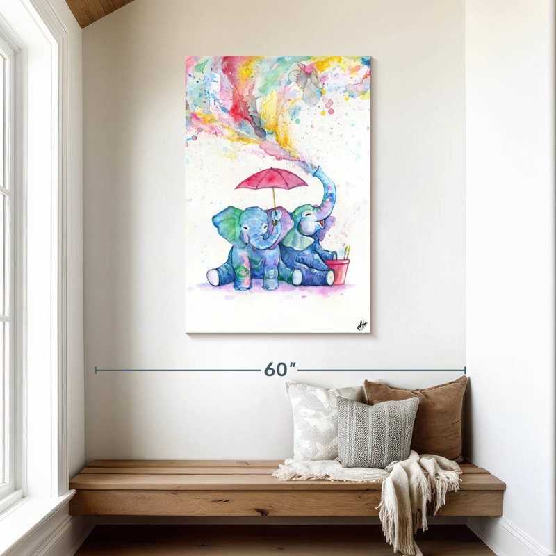 Double Trouble, 45" H x 30" W
