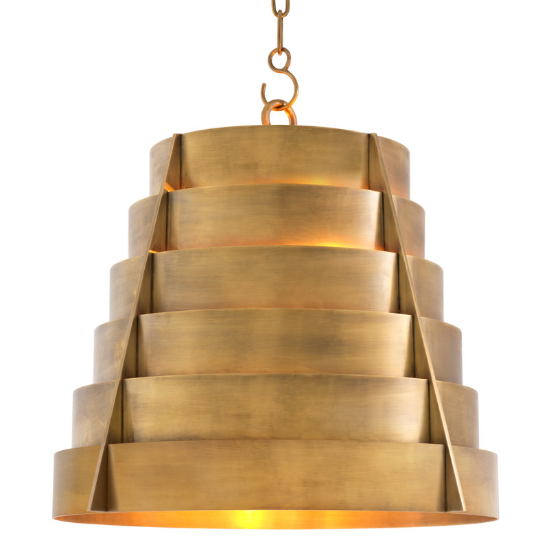Pendant Fitzroy Vintage Brass Finish