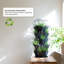 5 Tier Recycled Plastic Stackable Garden Planter
