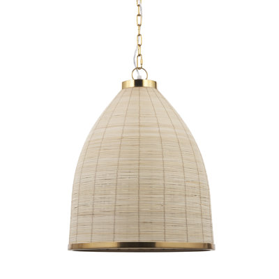 Luminaire suspendu conique à 1 lumière Ridgeview