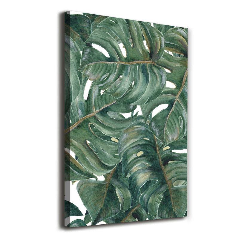 Monstera - Wrapped Canvas Print