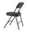 Ensemble de 4 chaises pliantes empilables en vinyle National Public Seating-61183730