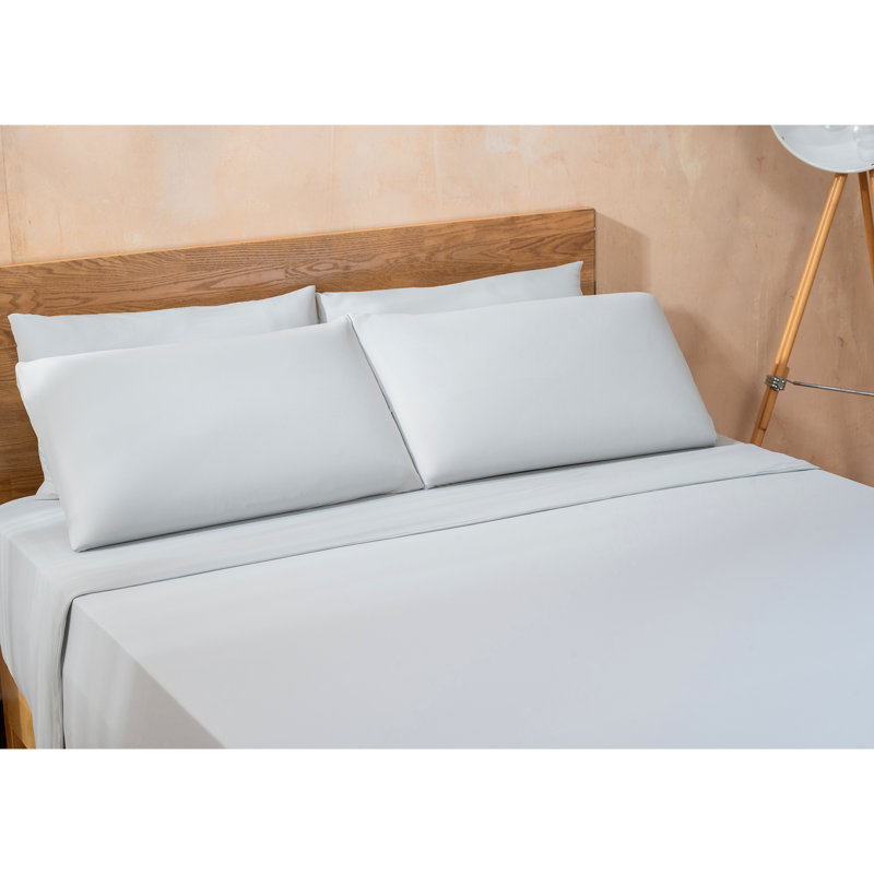REST®  Evercool® + Cooling 2-Piece Set Pillow Cases - Pillowcase For Sensitive Skin, Silver Infused Fabric For Hygienic Sleep, Silky Smooth For Curly Hair, High Elastic For Snug Fit