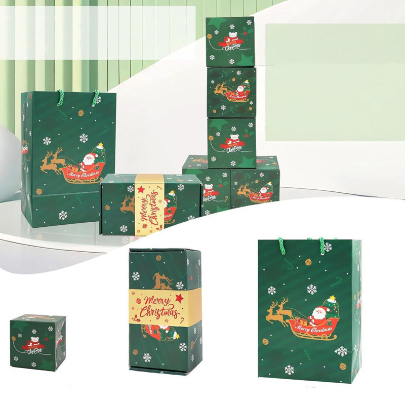 Boîte-cadeau décorative à suspendre, coffret-cadeau, enveloppes rouges rebondissantes, coffret-cadeau romantique