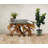 Helvig 48'' Glass Top Console Table