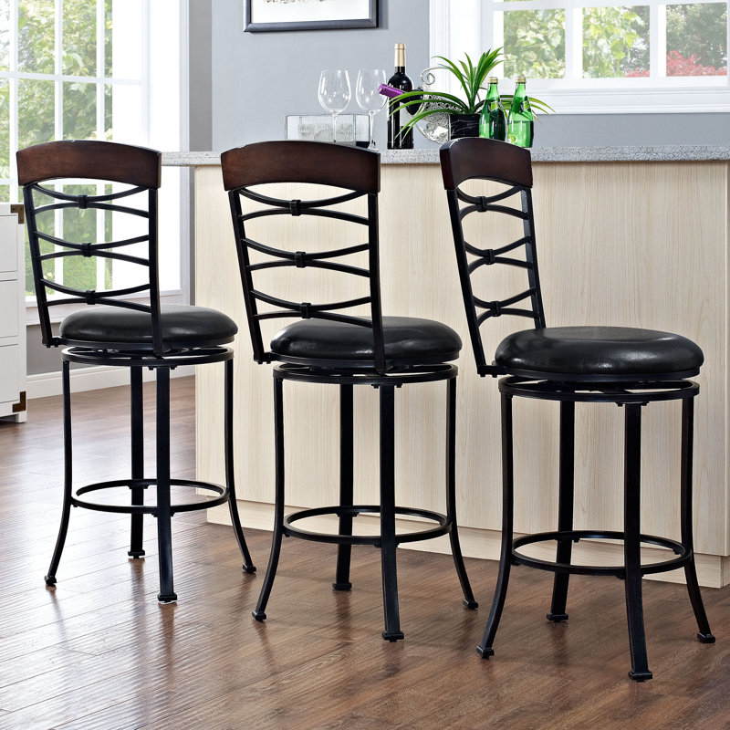 Tabouret de bar et de comptoir Jeremiah, Tabouret de bar (assise de 30 po de hauteur)