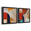 Blue Orange I Blue Orange I - ensemble de 2 cadres photo-948632054-946958469-948632053