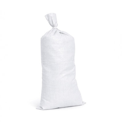 St. Helens Home & Garden White Poly Bag Weight
