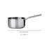 Mepra Casserole Cm.16 Stile Stainless Steel