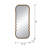 Full Length Indoor Mirror, Wooden Floor Mirror, Full Length With Frame