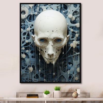 " Minimalism Aliens Skull "