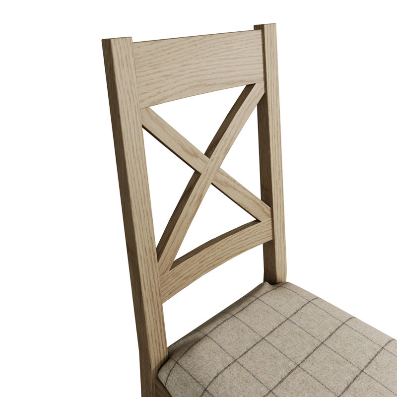Harringworth Cross Back Dining Chair Natural