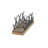 Briscoe 7 Bottle Tabletop Wine Bottle Rack in