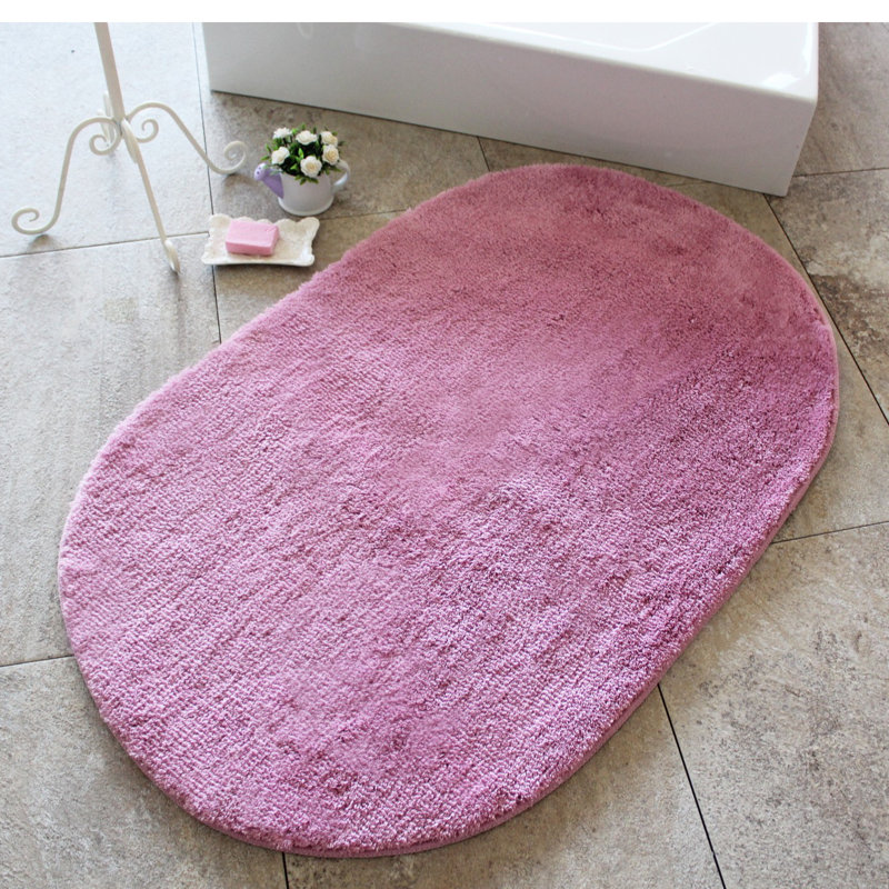 Tapis pour salle de bain Martelle, Lilas